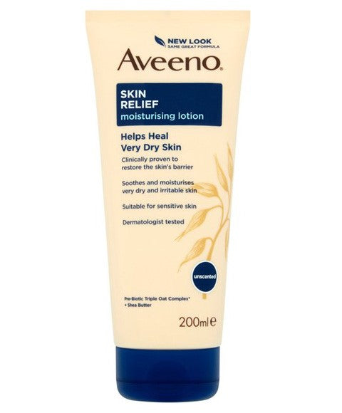 Aveeno Skin Relief Uncented Moisturizing Lotion Tube