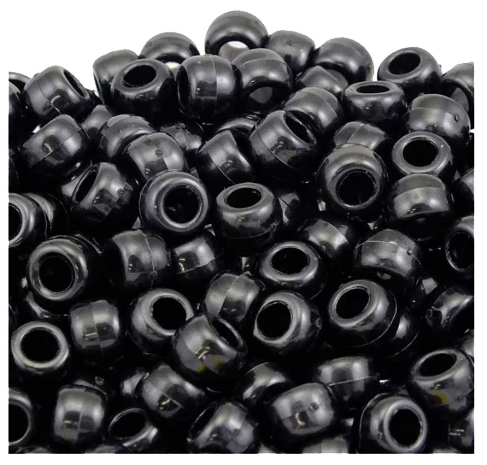 Magic Hair Beads 500BLACK