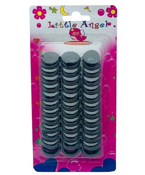 Little Angel Hair Grips Black RS165