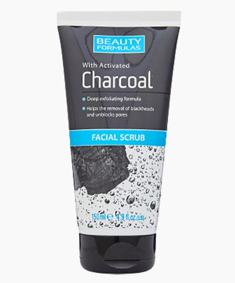 Beauty Formulas With Activated Charcoal Facial Scrub