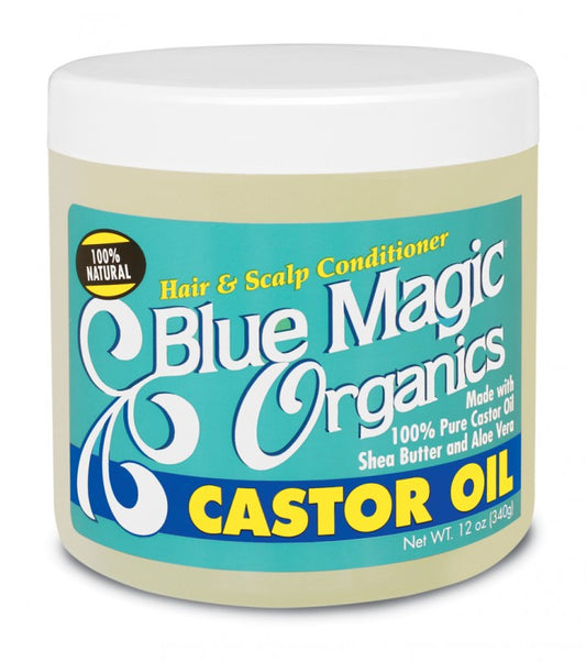 Blue Magic Organics Castor Oil 12 oz