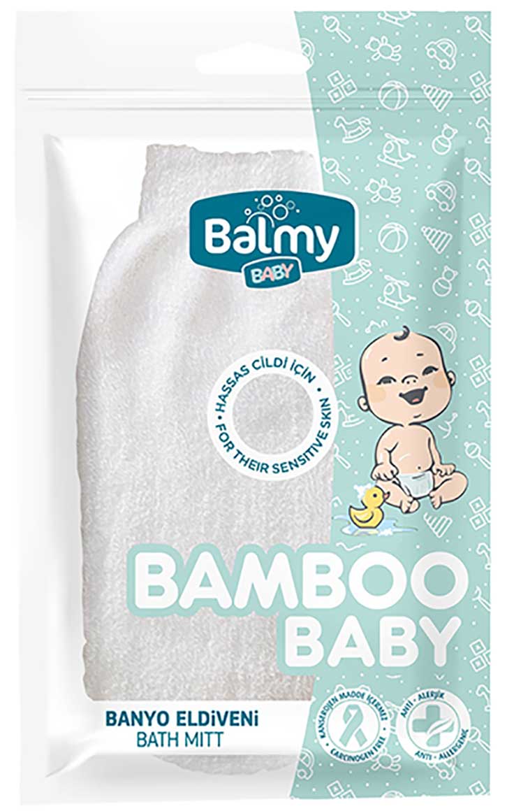 Bamboo Baby Bath Mitt