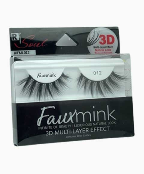 Response Soul Faux Mink 3D Effect Eyelash 012