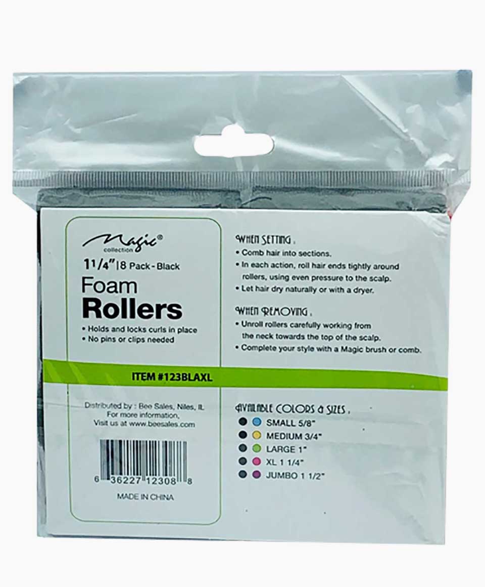 Magic Collection Foam Rollers 123BLA XL