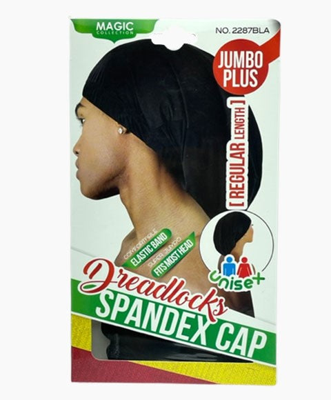 Magic Collection Unisex Dreadlocks Spandex Cap 2287BLA