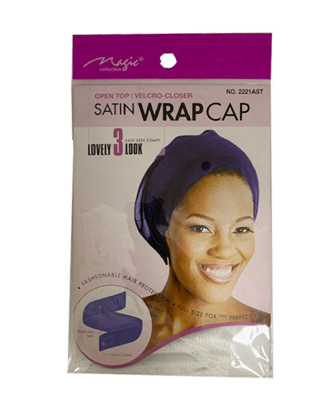 Magic Collection Satin Wrap Cap 2221AST