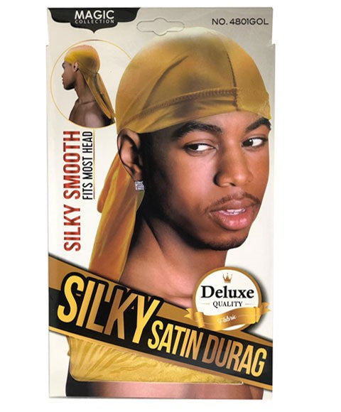 Magic Collection Silky Satin Durag 4801GOL