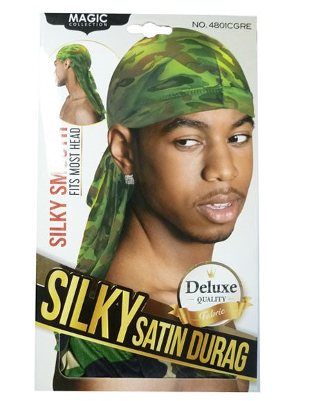 Magic Collection Silky Satin Durag 4801CGRE