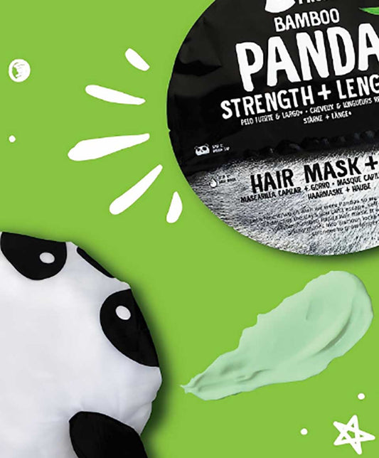 Bamboo Panda Strength Plus Lengths Hair Mask With Cap