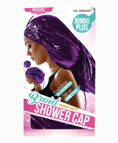 Magic Collection Braid Jumbo Plus Shower Cap 2284AST