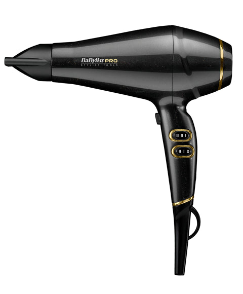 Babyliss Pro Keratin Lustre Hair Dryer Black Shimmer