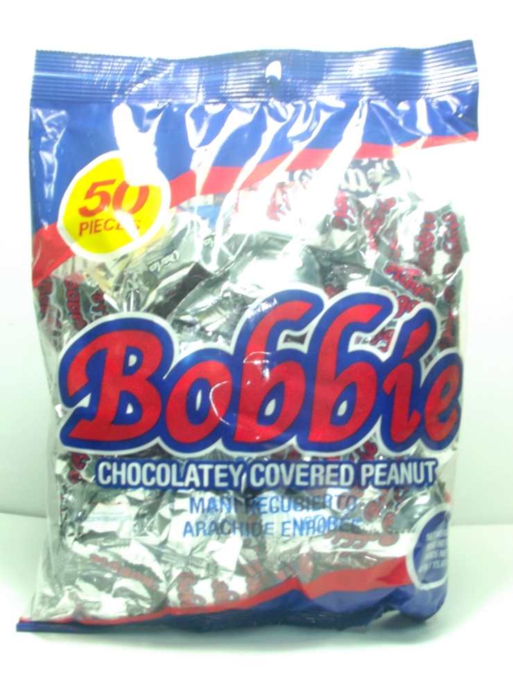 Bobbie Chocolate Covered Peanut 90 x 50 Balls