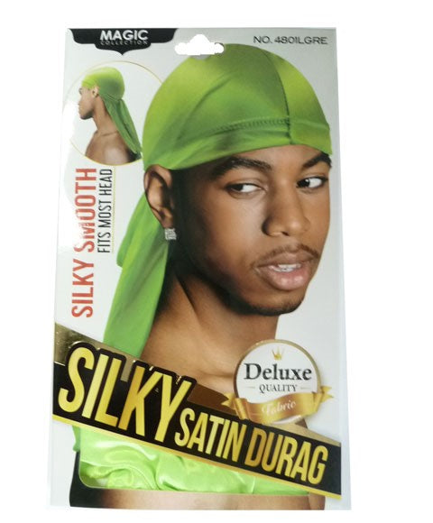 Magic Collection Silky Satin Durag 4801LGRE