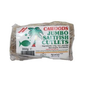 Cawood Saltfish Jumbo Cutlets 350g