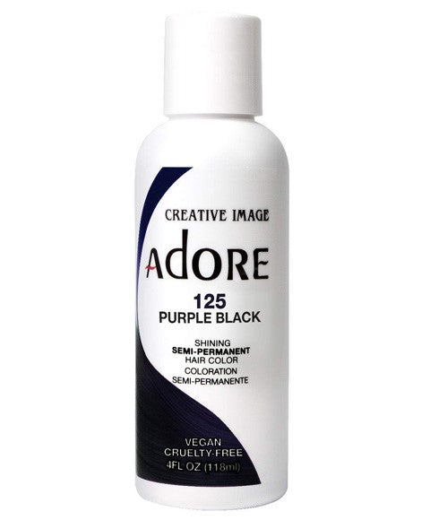 Adore Shining Semi Permanent Hair Color Purple Black