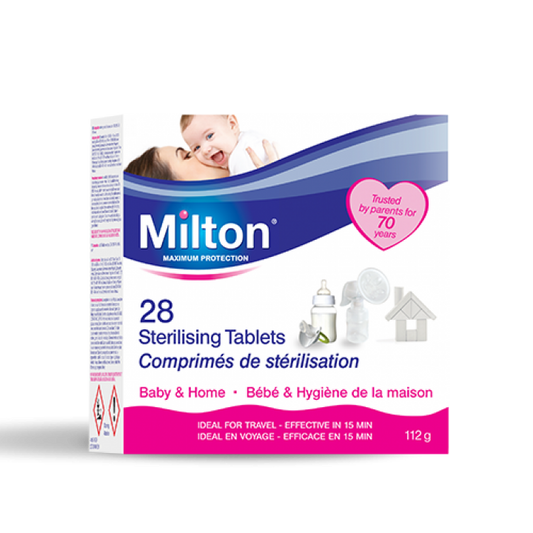 Milton Maximum Protection 28 Sterilising Tablets 112g