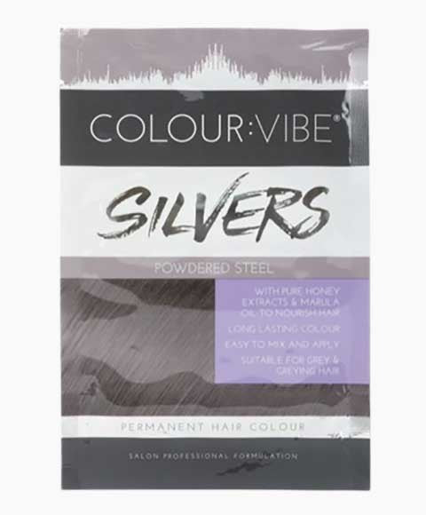 Silvers Permanent Hair Colour Powdered Steel