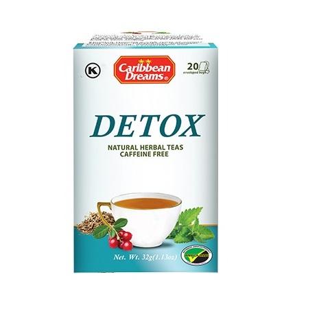 Caribbean Dreams Cleansing/Detox Herbal Tea 20's Box of 6