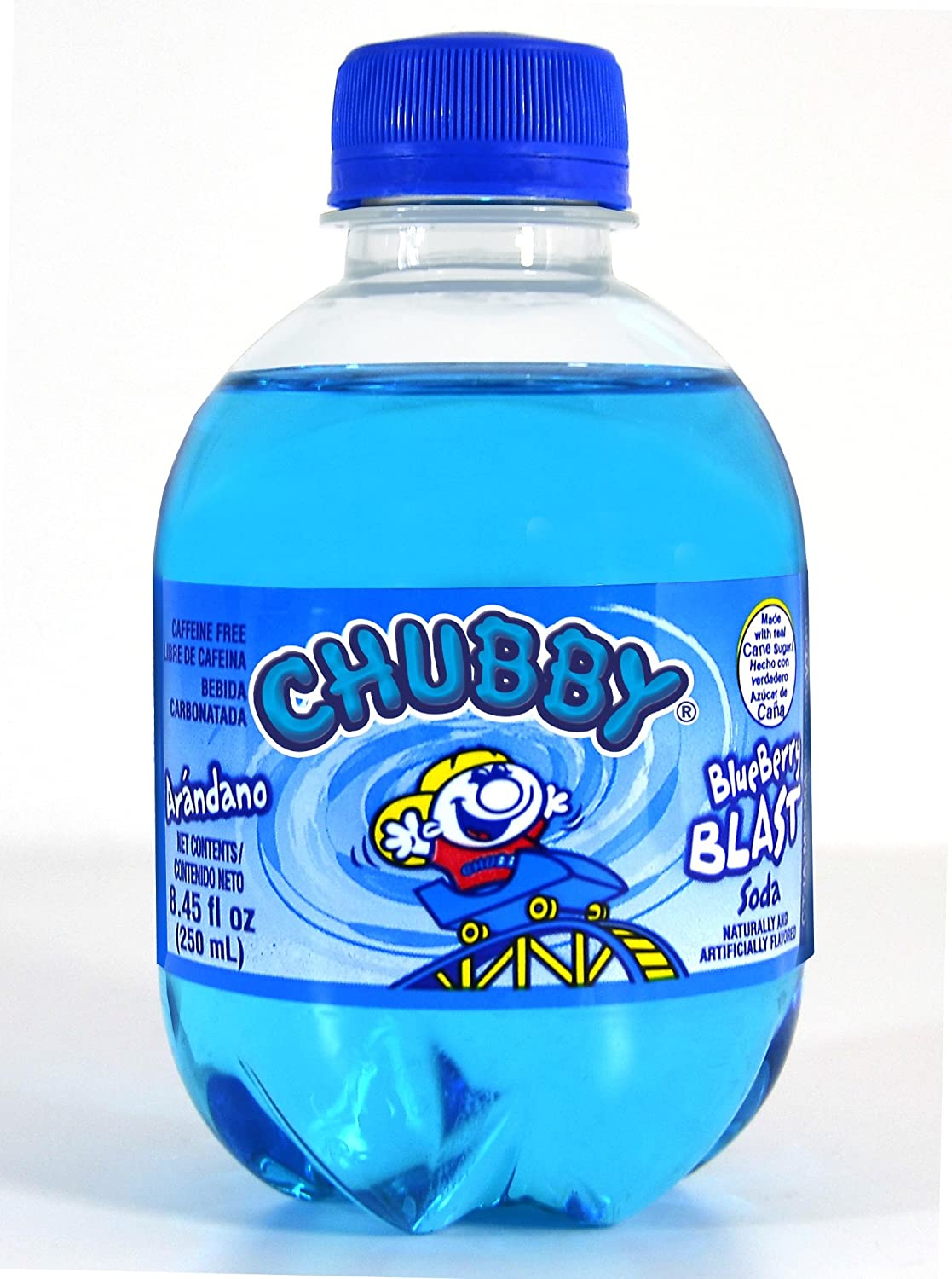 Chubby Blueberry Blast Soda 250ml