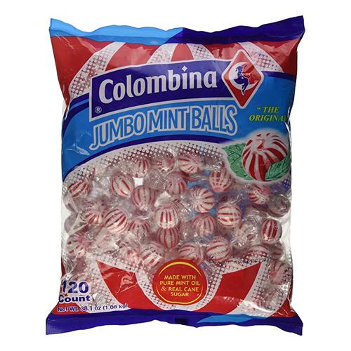 Colombina Jumbo Mint Balls 120 count
