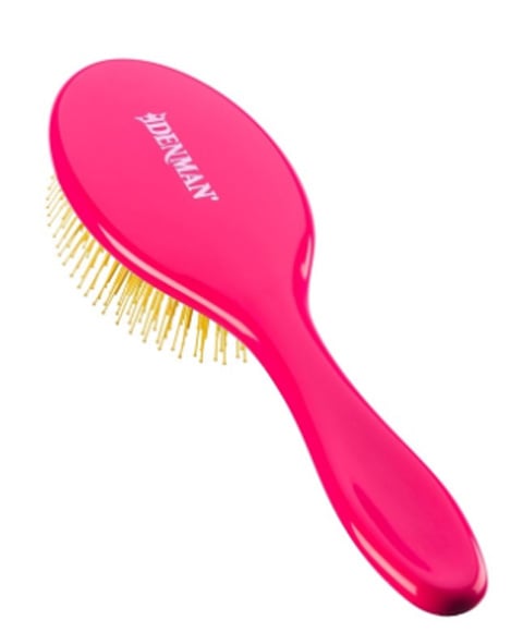 Denman Tangle Tamer Gentle Brush Pink