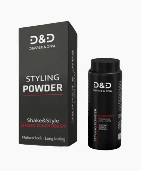 Styling Powder Shake And Style Strong Touch Design