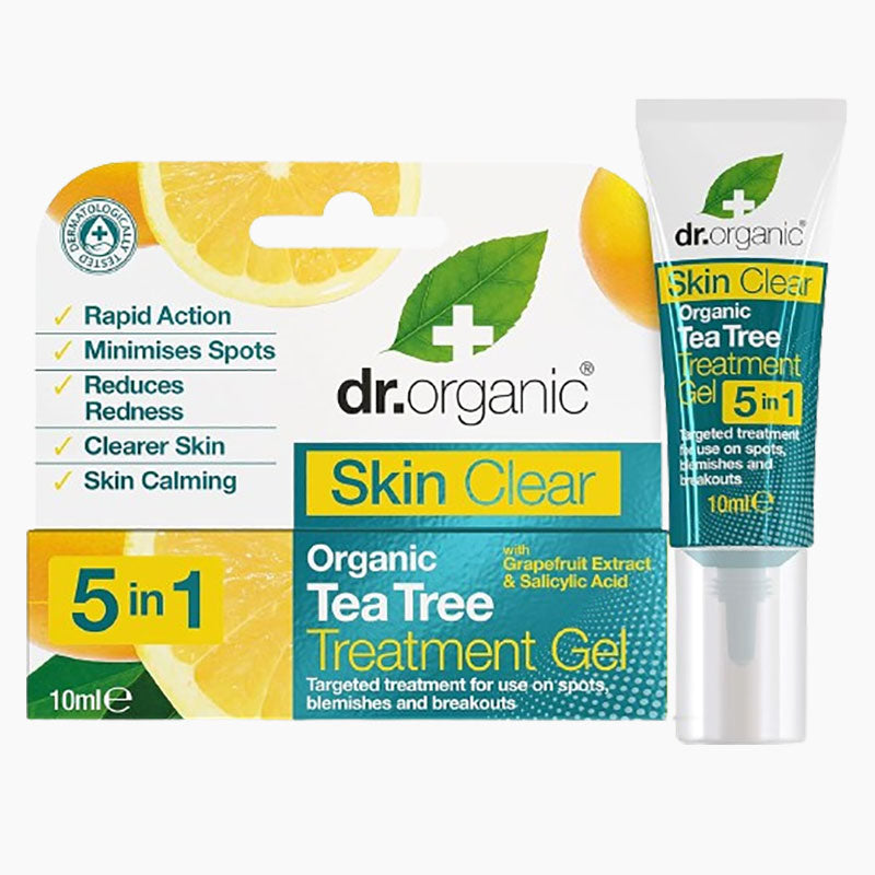 Skin Clear Organic Tea Tree 5In1 Treatment Gel