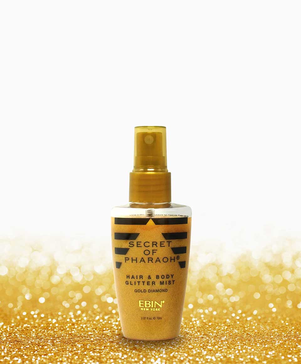 Secret Of Pharaoh Hair And Body Glitter Mist Gold Dimond