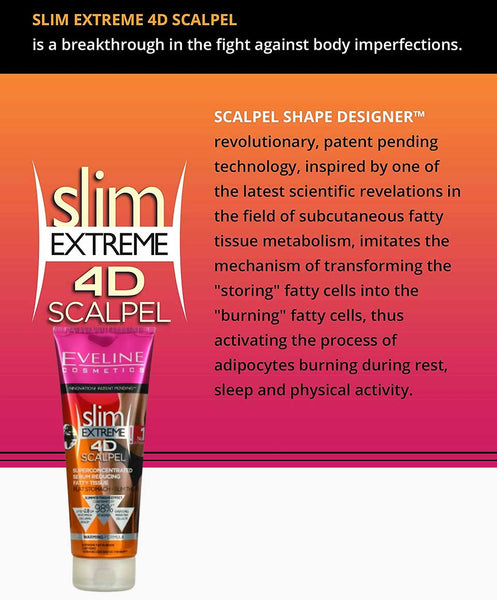 Slim Extreme 4D Scalpel Super Concentrated Serum Reducing Fatty Tissue – My  Africa Caribbean