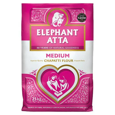 Elephant Atta Medium Chapatti Flour 25kg