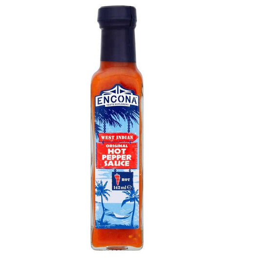 Encona Hot Pepper Sauce 142ml