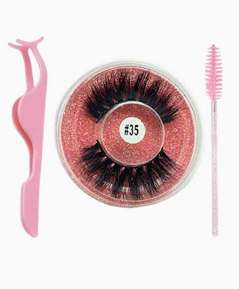 Soft R Rated 35FM Vegan Mink Eyelashes