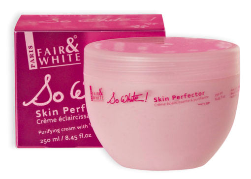 Fair & White So White Skin Perfector Purifying Cream Jar 250ml