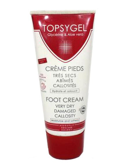 Topsygel Foot Cream Very Dry Damaged Callosity