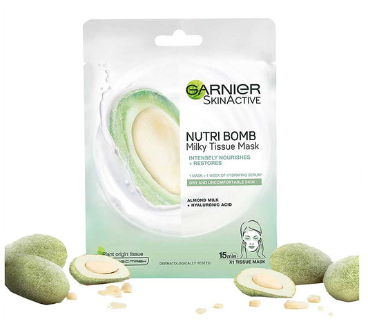 Skin Active Nutri Bomb Milky Tissue Mask With Almond Milk