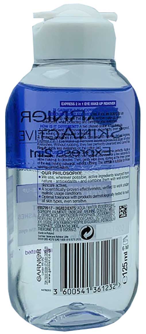 Skin Active Express 2 In 1 Eye Make Up Remover