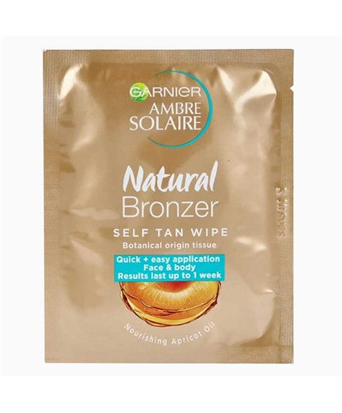 Ambre Solaire Natural Bronzer Self Tan Wipe