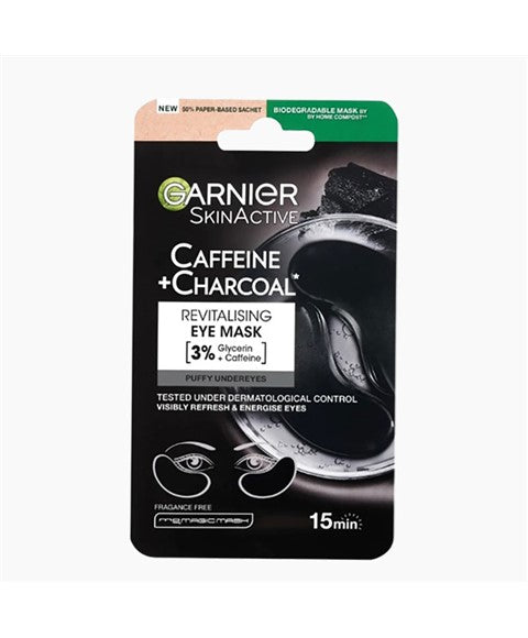 Skin Active Caffeine Charcoal Revitalising Eye Mask