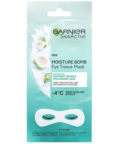 Skin Active Moisture Bomb Eye Tissue Mask With Coconut Water