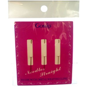 Gossip Straight Weaving Needle 3PCS