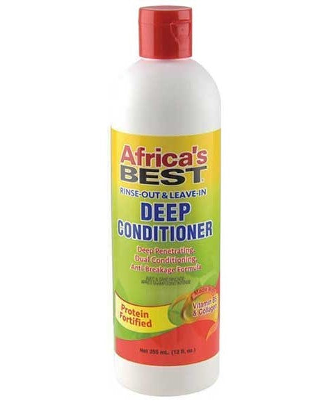 Africas Best Rinse Out And Leave In Deep Conditioner