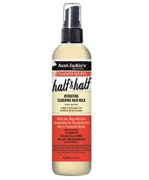 Aunt Jackies Half And Half Hydrating Silkening Hair Milk