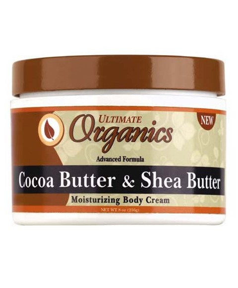 Ultimate Organics Cocoa Butter And Shea Butter Cream