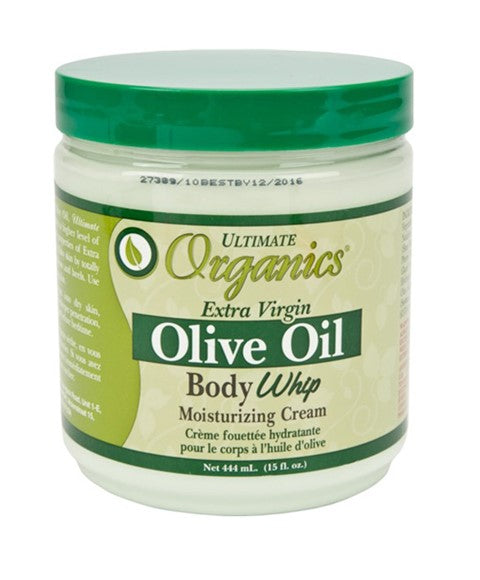 Ultimate Organics Olive Oil Body Whip Moisturising Cream