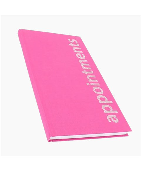 Agenda Hairdressing Appointment Book Pink