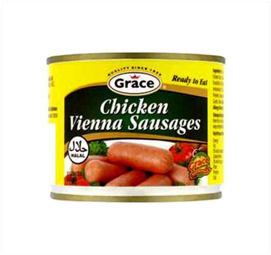 Grace Chicken Vienna Sausage Halal 200g