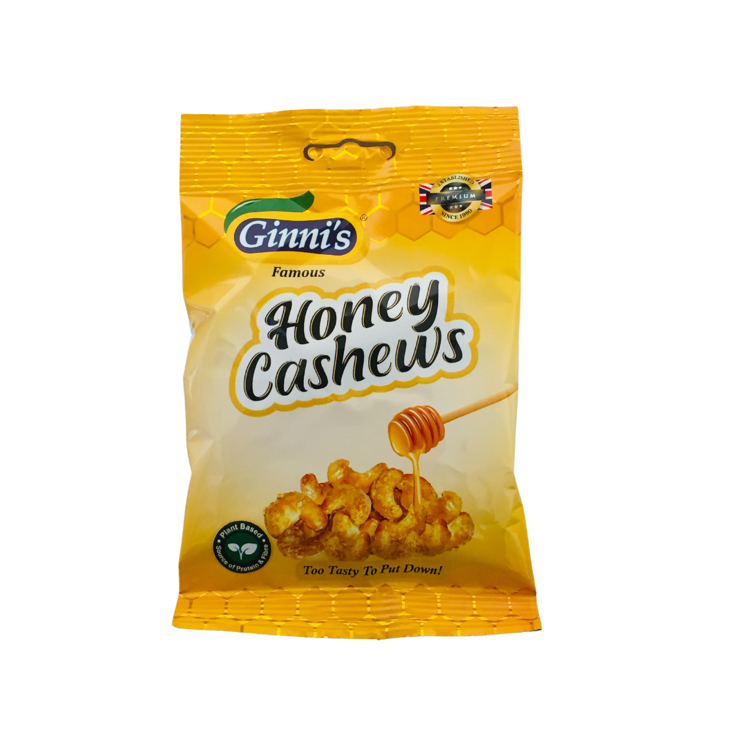 Ginni Honey Cashews 55g