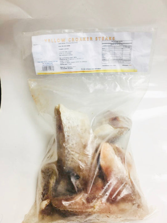 Frozen Yellow Croaker Fish Steaks 1.25kg