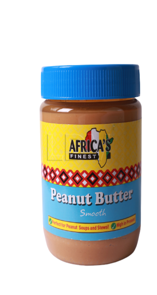 Africa's Finest Peanut Butter Smooth 500g Box of 12