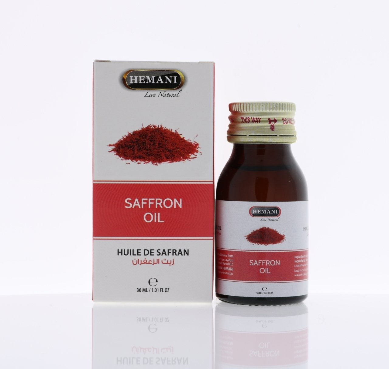 Hemani Saffron Oil 30ml Box of 6